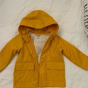 Like New Old Navy Yellow Raincoat